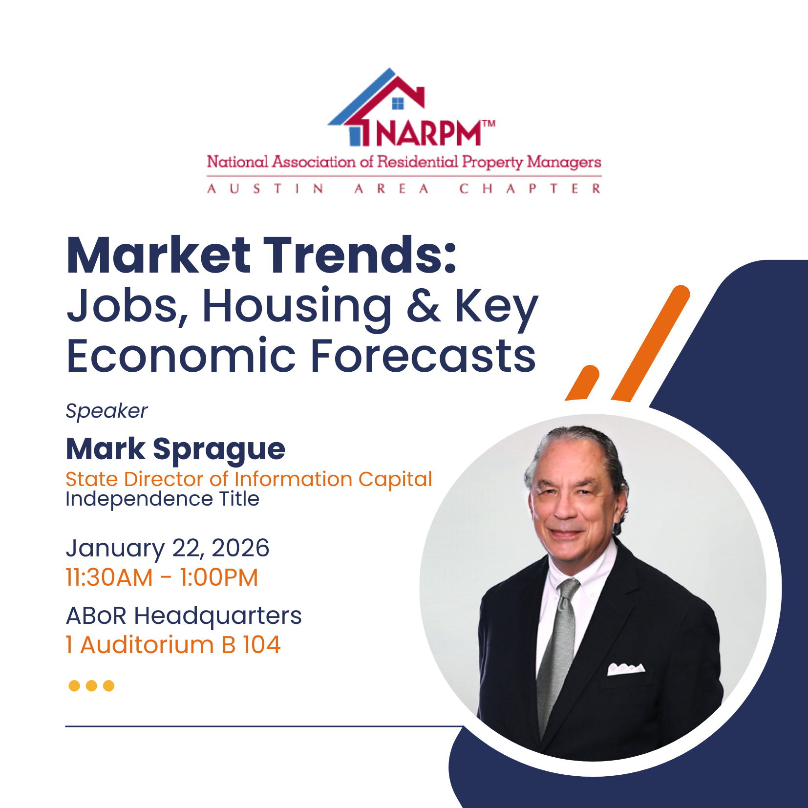 January Meeting - Market Trends: Jobs, Housing & Key Economic Forecasts